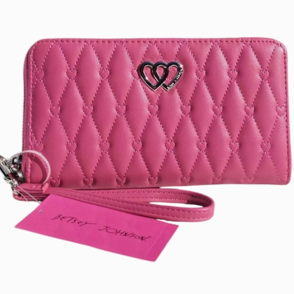 NEW Betsey Johnson Wristlet/Wallet - Picture 1 of 8